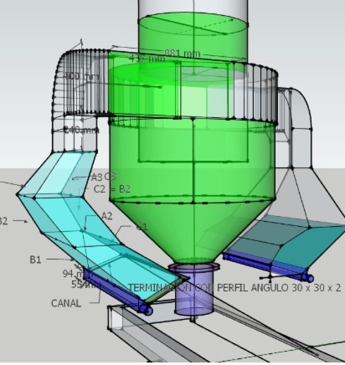 campanas de captacion de polvo